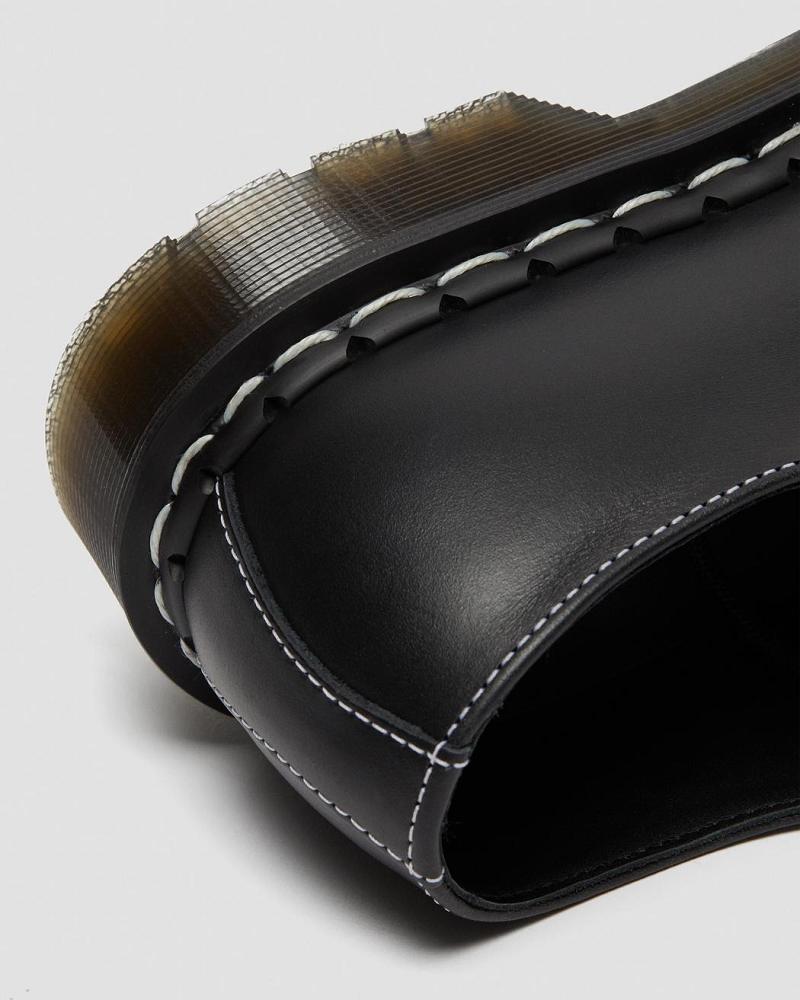 Dr Martens 1461 Made in England Cavalier Lær Oxford Sko Dame Svarte | Norge 43CTV